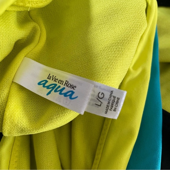 La Vie En Rose Convertible Bikini Swim Bathing Suit 2 Piece Swimwear Large XL - Picture 7 of 7